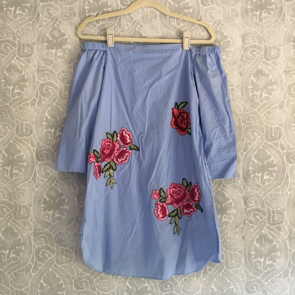 Zara Embroidered Top